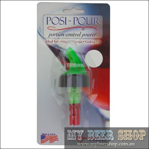 30ml GENUINE GREEN NIP POURER SHOT SPIRIT DISPENSER BAR